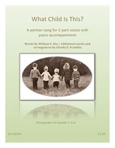 What Child Is This? SA choral sheet music cover